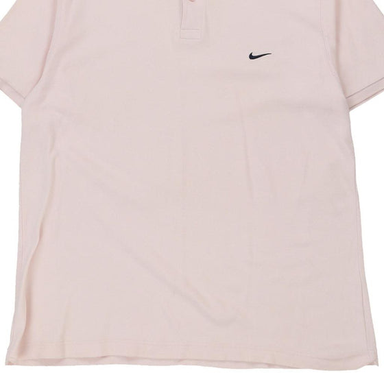 Vintage pink Nike Polo Shirt - mens xx-large