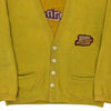 Vintage yellow Carting Co West Side Bowery Bowery Cardigan - mens medium