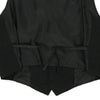 Vintage black Watergate Waistcoat - mens medium