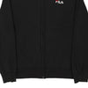 Vintage black Fila Zip Up - mens small