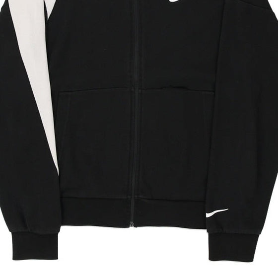 Vintage black Nike Hoodie - mens x-large