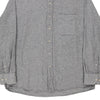 Vintage grey Massaro Flannel Shirt - mens x-large