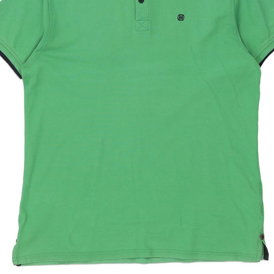 Vintage green Datch Polo Shirt - mens x-large