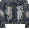 Vintage blue Strong Boy Denim Jacket - mens medium