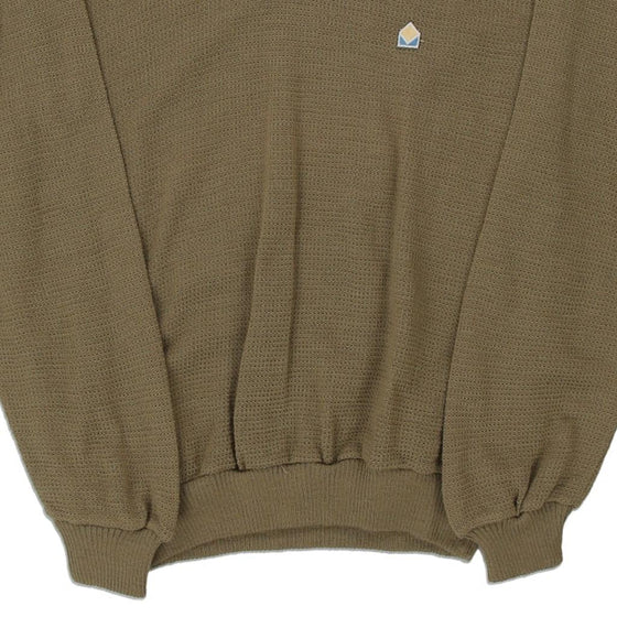 Vintage khaki Parmalat Jumper - mens medium