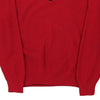 Vintage red Nautical Club 1/4 Zip - mens large