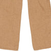 Shaft Trousers - 26W UK 6 Brown Linen Blend