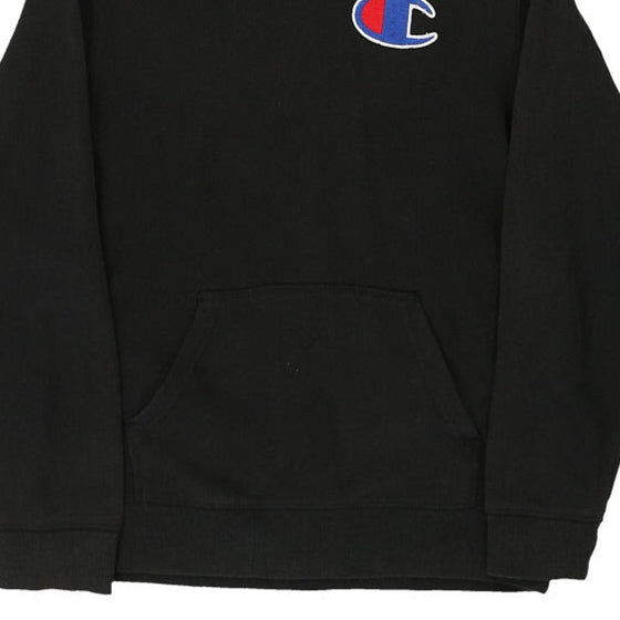 Vintage black Age 12-13 Champion Hoodie - boys large