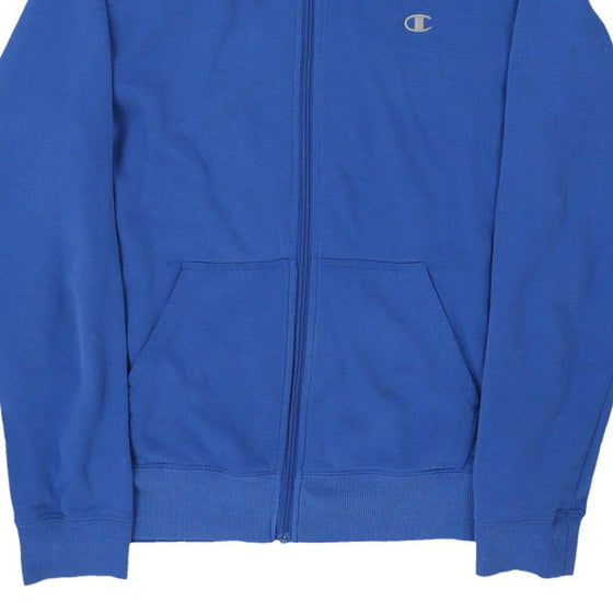 Vintage blue Age 13-14 Champion Hoodie - boys x-large