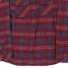 Vintage red Age 13 Quiksilver Flannel Shirt - boys large