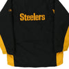 Vintage black Age 12-13 Pittsburgh Steelers Reebok Jacket - boys large