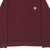 Vintage burgundy Carhartt Sweatshirt - womens xx-large