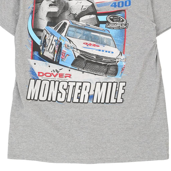 Pre-Loved grey Dover Monster Mile 400 Unbranded T-Shirt - mens medium