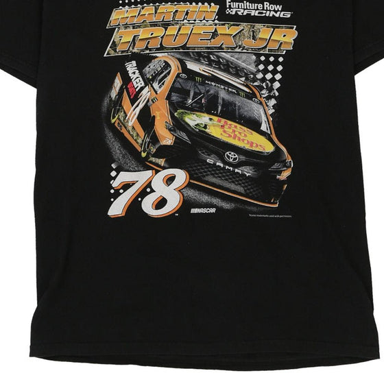 Vintage black Martin Truex Jr Nascar T-Shirt - mens large