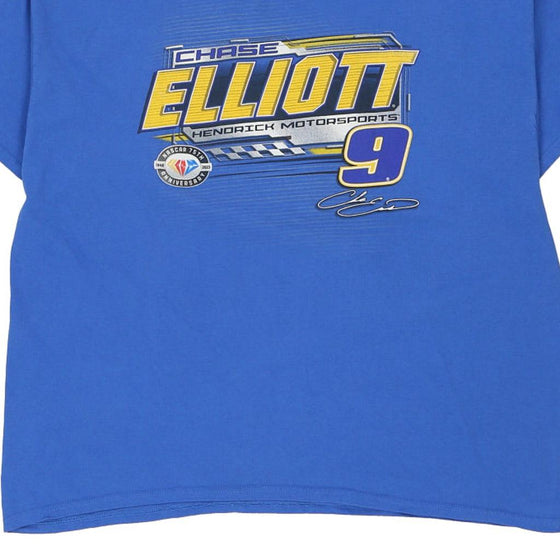 Vintage blue Chase Elliot 9 Hendrick T-Shirt - mens xxx-large