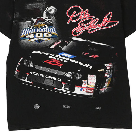 Vintage black Dale Earnhardt Chase Authentics T-Shirt - mens x-large