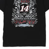 Vintage black Tony Stewart Chase Authentics T-Shirt - mens large