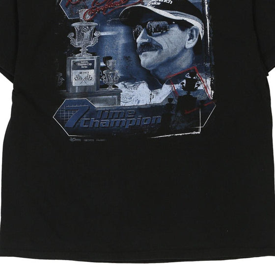 Vintage black Dale Earnhardt Chase Authentics T-Shirt - mens large