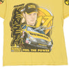 Vintage yellow Matt Kenseth M&O T-Shirt - mens large