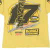 Vintage yellow Matt Kenseth M&O T-Shirt - mens large