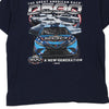 Vintage navy Daytona 500 2010 Nascar T-Shirt - mens x-large