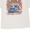 Vintage white Las Vegas Gildan T-Shirt - mens x-large