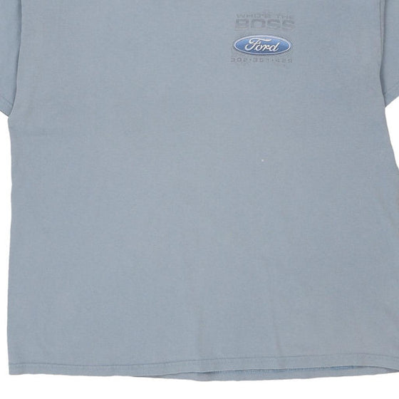 Vintage blue Nascar T-Shirt - mens xx-large