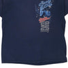 Vintage navy Rusty & Elvis Chase Authentics T-Shirt - mens x-large