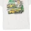 Vintage white Matt Kenseth Delta T-Shirt - mens small