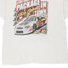 Vintage white Dale Earnhardt Chase Authentics T-Shirt - mens xx-large