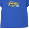 Vintage blue Kansas Speedway 2022 Nascar T-Shirt - mens xx-large