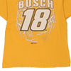 Vintage yellow Kyle Busch Nascar T-Shirt - mens x-large