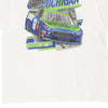 Vintage white Nascar T-Shirt - mens x-large