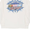 Vintage white Nascar T-Shirt - womens large