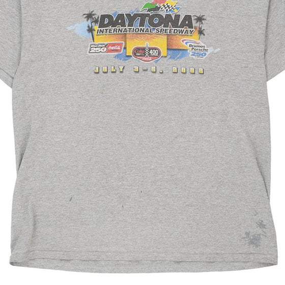 Vintage grey Daytona Speedway 2008 Chase Authentics T-Shirt - mens x-large