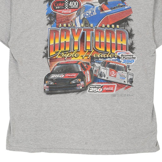 Vintage grey Daytona Speedway 2008 Chase Authentics T-Shirt - mens x-large