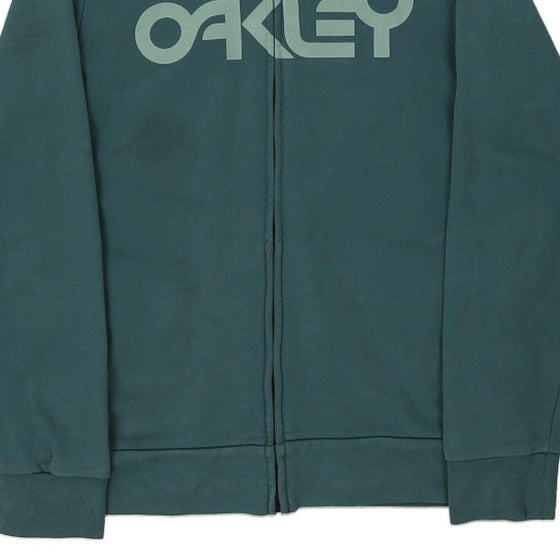 Vintage blue Oakley Hoodie - mens small