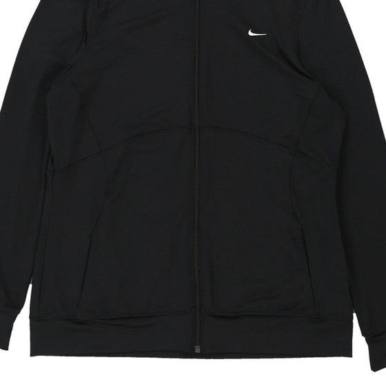 Vintage black Nike Track Jacket - womens x-large