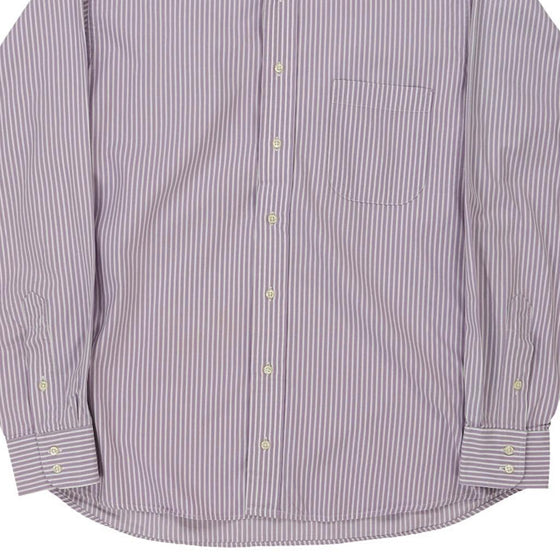 Vintage purple Made in USA Burberry London Shirt - mens large