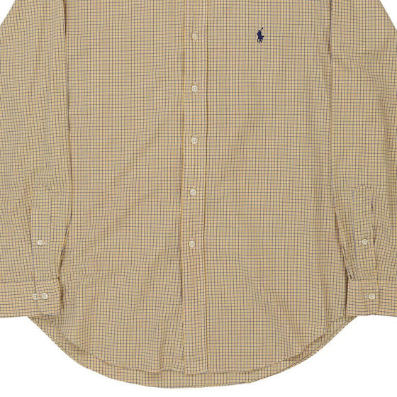 Vintage yellow Ralph Lauren Shirt - mens large