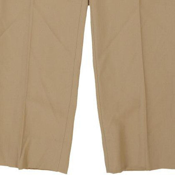 Vintage beige Bell Trousers - mens 34" waist