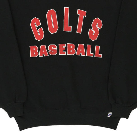 Vintage black Colts Baseball Russell Athletic Sweatshirt - mens medium