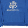 Vintage blue 1980s The Ronald Reagan Presidential Library Hanes Sweatshirt - mens x-large