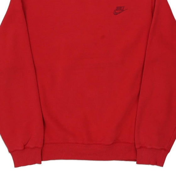 Vintage red Nike Sweatshirt - mens x-large