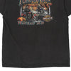 Vintage black Tomahawk, Wisconsin Harley Davidson T-Shirt - mens x-large