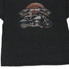 Vintage black Wauwatosa, Wisconsin Harley Davidson T-Shirt - mens xx-large