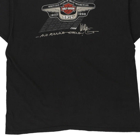 Vintage black Harley Davidson T-Shirt - mens xx-large