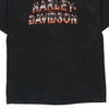 Vintage black Appleton, Wisconsin Harley Davidson T-Shirt - mens x-large