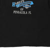 Vintage black Pensacola, Illinois Harley Davidson T-Shirt - mens xx-large