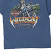 Vintage blue London, Kentucky Harley Davidson T-Shirt - mens large